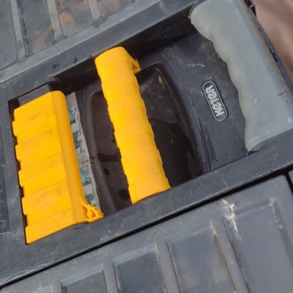 Black and Yellow Tool Box - Picture 7 of 8